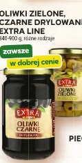Oliwki zielone, czarne drylowane Extra Line