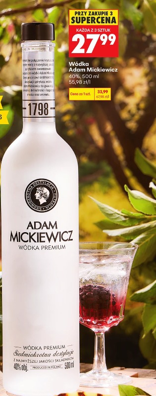 Wódka Adam Mickiewicz