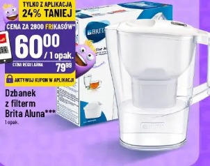 Dzbanek z filtrem Brita Aluna