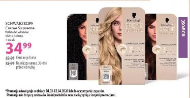 Schwarzkopf Creme Supreme farba do włosów
