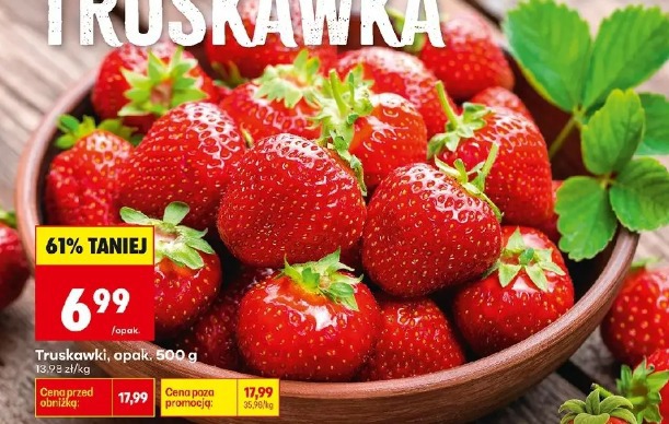 Truskawki, opak. 500g