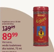 Versace, woda toaletowa dla kobiet