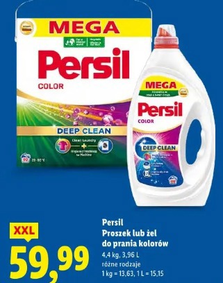 Persil Proszek lub żel do prania kolorów
