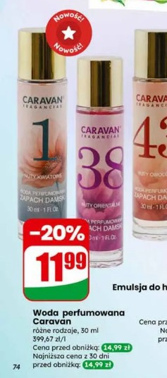 Woda perfumowana Caravan