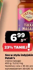 Sos w stylu indyjskim Patak's
