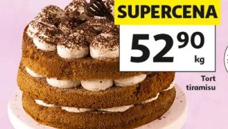 Tort tiramisu