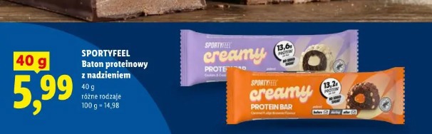Sportyfeel Baton proteinowy z nadzieniem