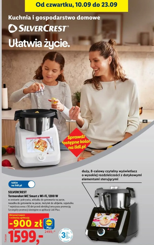 Termorobot MC Smart z Wi-Fi Silvercrest