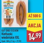 Gut Drei Eichen Kiełbaski wiedeńskie XXL