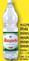 Muszynianka Woda mineralna wysoko-zmineralizowana