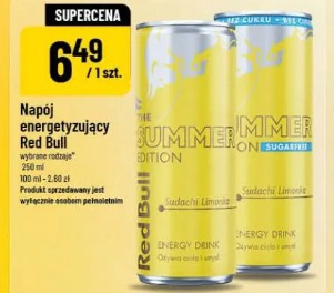 Napój energetyzujący Red Bull
