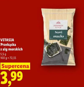 Vitasia Przekąska z alg morskich