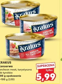 Krakus Konserwa luncheon meat, turystyczna lub tyrolska