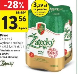 Piwo Žatecký světlý ležák