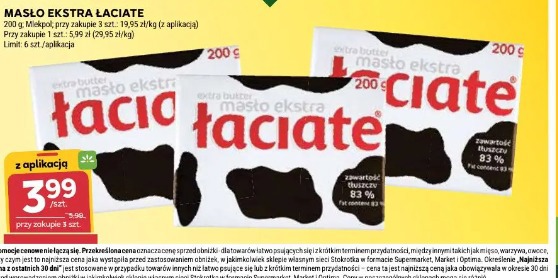 Masło ekstra Łaciate