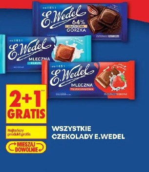 Wszystkie czekolady E.Wedel