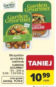 Wszystkie produkty roślinne GARDEN GOURMET