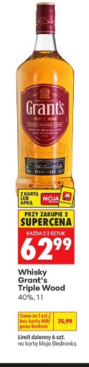 Whisky Grant's Triple Wood