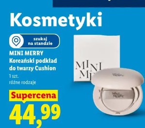 Mini Merry Koreański podkład do twarzy Cushion