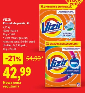 Vizir proszek do prania, XL