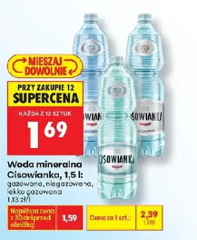 Woda mineralna Cisowianka