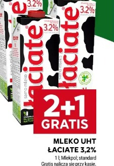 Mleko UHT Łaciata 3,2% Mlekpol