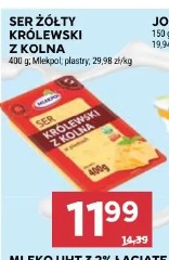 Ser żółty królewski z Kolna Mlekpol