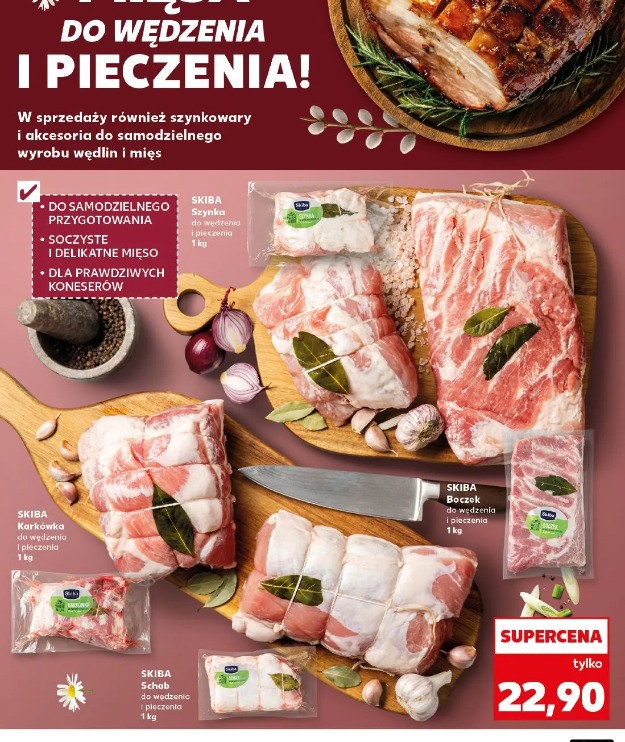 Skiba Schab do wędzenia i pieczenia