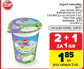 Jogurt naturalny Zott