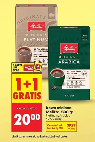 Kawa mielona Melitta