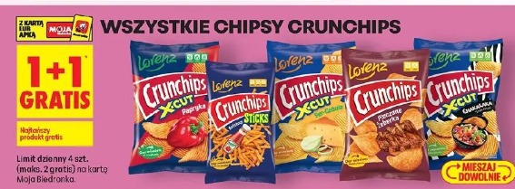 Wszystkie chipsy Crunchips