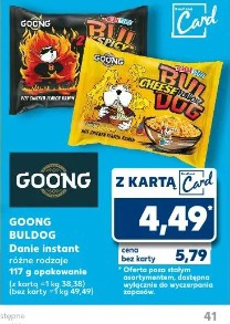 Goong Buldog Danie instant