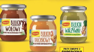 Bulion Winiary, 160 g drobiowy, warzywny, wołowy