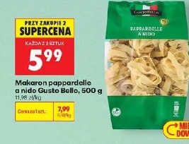 Makaron pappardelle a nido Gusto Bello