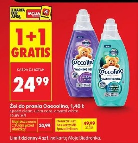 Coccolino żel do prania, 1.48 l