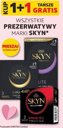 Wszystkie prezerwatywy marki Skyn