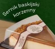 Sernik baskijski korzenny