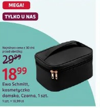 Ewa Schmitt, kosmetyczka damska, Czarna