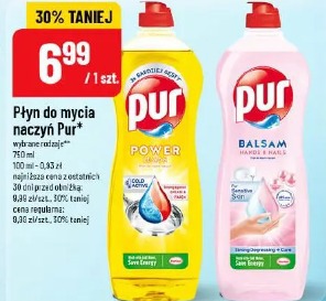 Płyn do mycia naczyń Pur