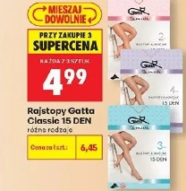 Rajstopy Gatta Classic 15 DEN, 2 pary