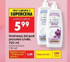 Kremowy żel pod prysznic Linda