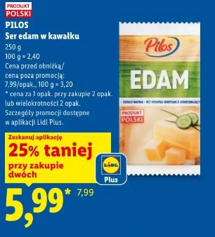 PILOS Ser edam w kawałku