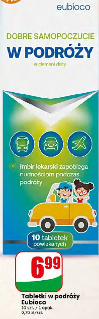 Tabletki w podróży Eubioco