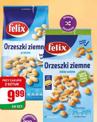 Orzeszki ziemne prażone Felix