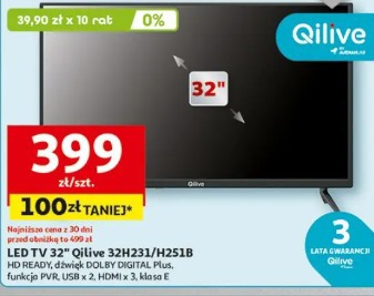 LED TV 32" Qilive 32H231/H251B
