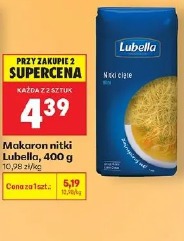 Makaron nitki Lubella