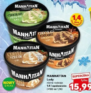 Manhattan Lody różne rodzaje