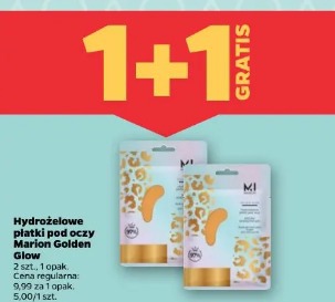 Hydrożelowe płatki pod oczy Marion Golden Glow