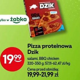 Pizza proteinowa Dzik