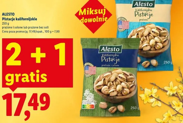 Alesto Pistacje kalifornijskie